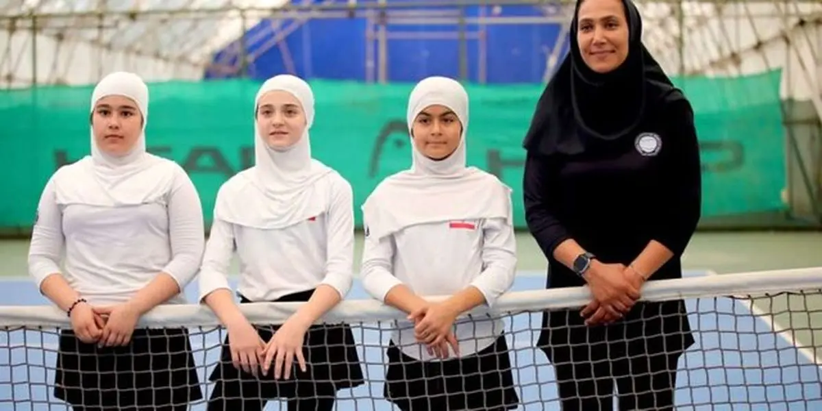 قهرمانی دختران تنیس باز ایران در آسیا