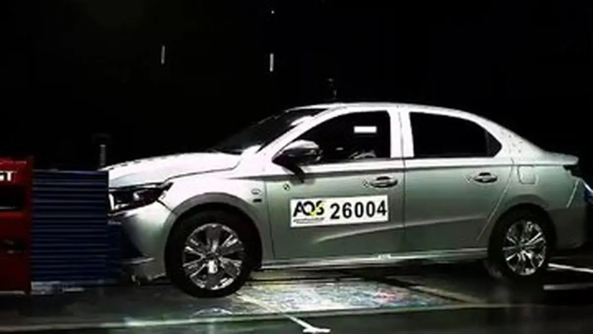 تست تصادف تارا توربو در ایران انجام شد/ فیلم