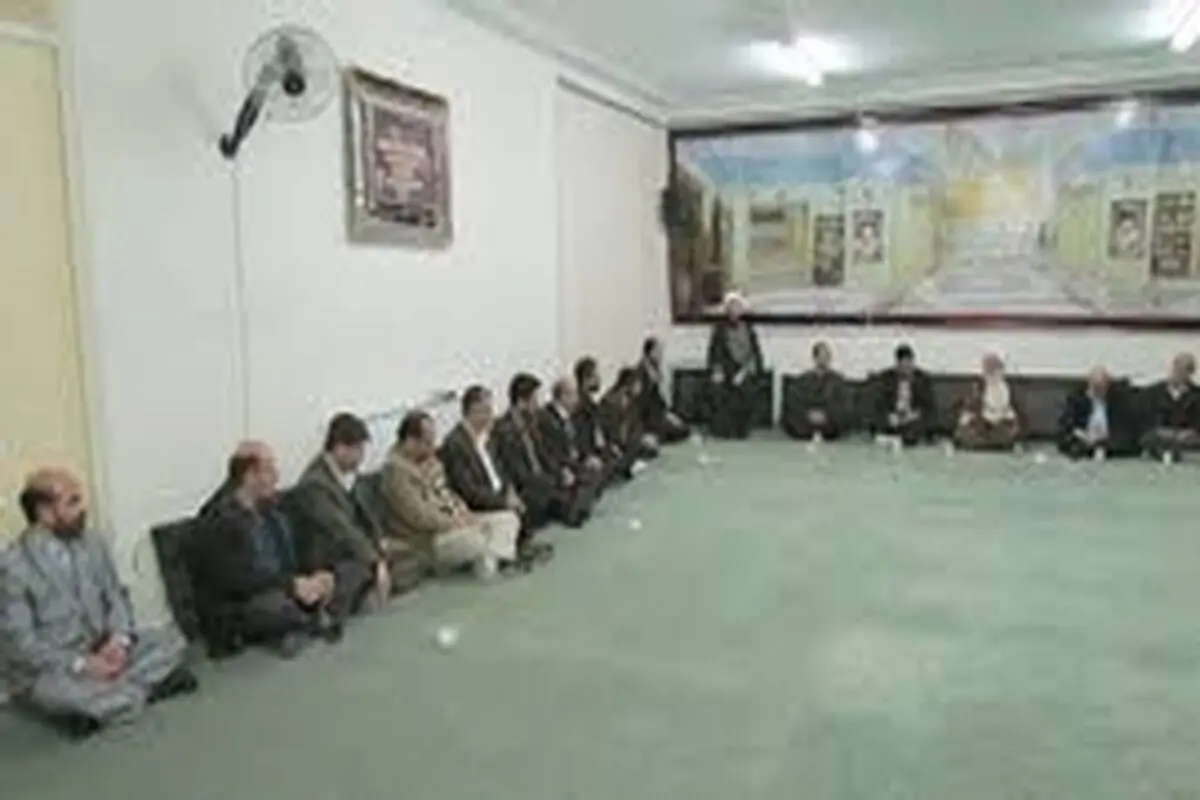 جلسه هم اندیشی در دفتر امام جمعه فردیس برگزار می‌شود