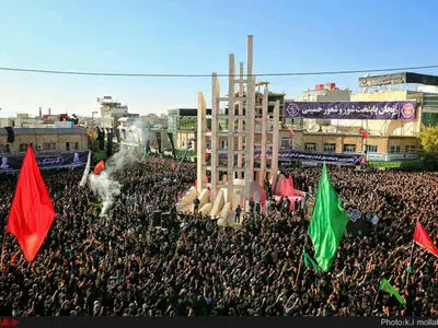 دسته عزاداری حسینیه اعظم زنجان