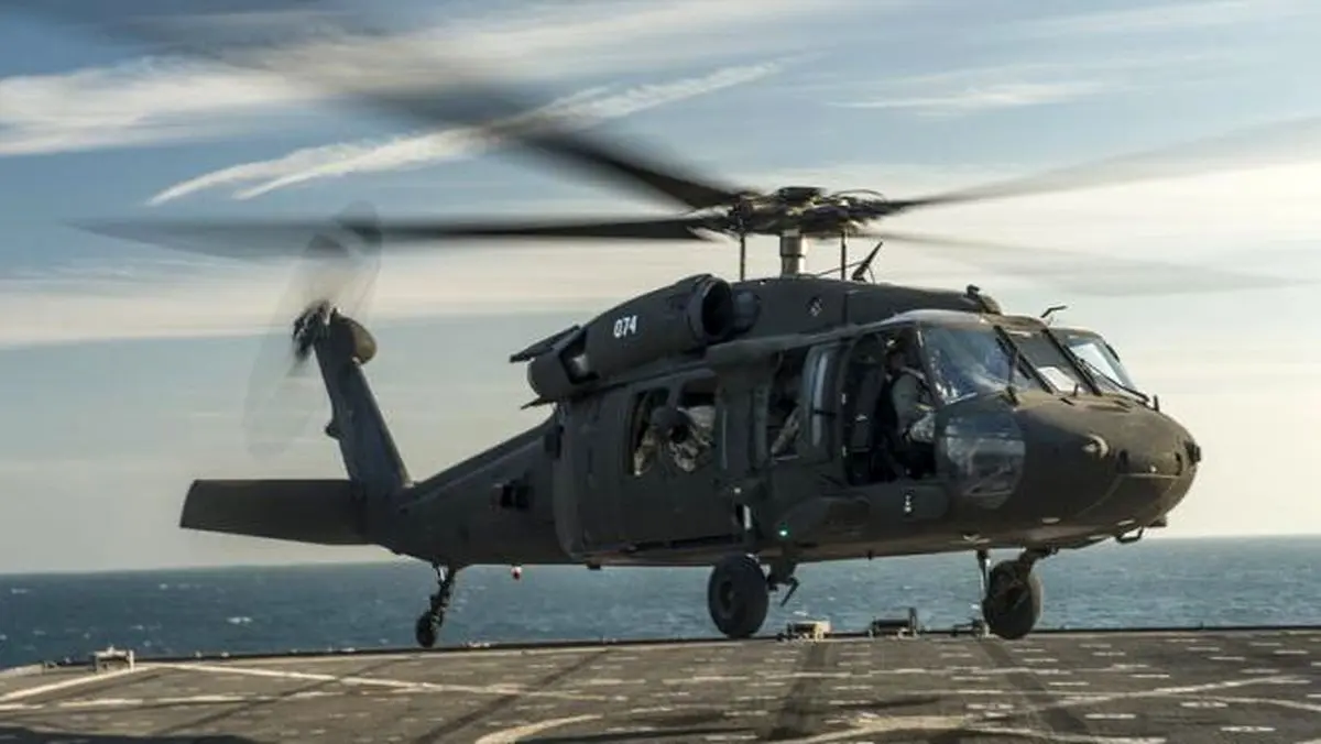 وقتی از بالگرد آمریکایی فقط یک دسته باقی می ماند + فیلم 