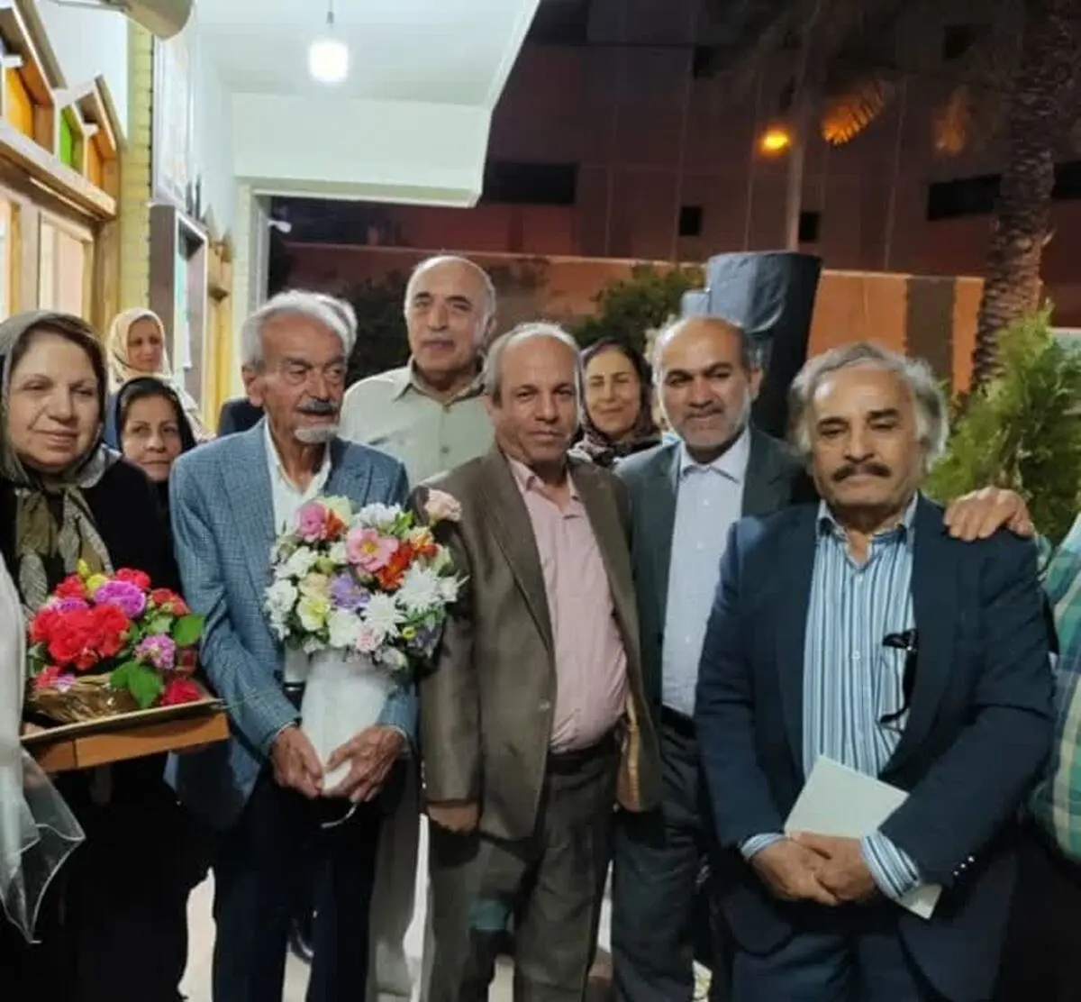 از خدمات 60 ساله رحیم هودی تجلیل شد 