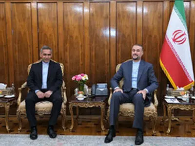دیدار  امیرعبداللهیان با سفیر جدید ایران در قرقیزستان پیش از عزیمت به ماموریت