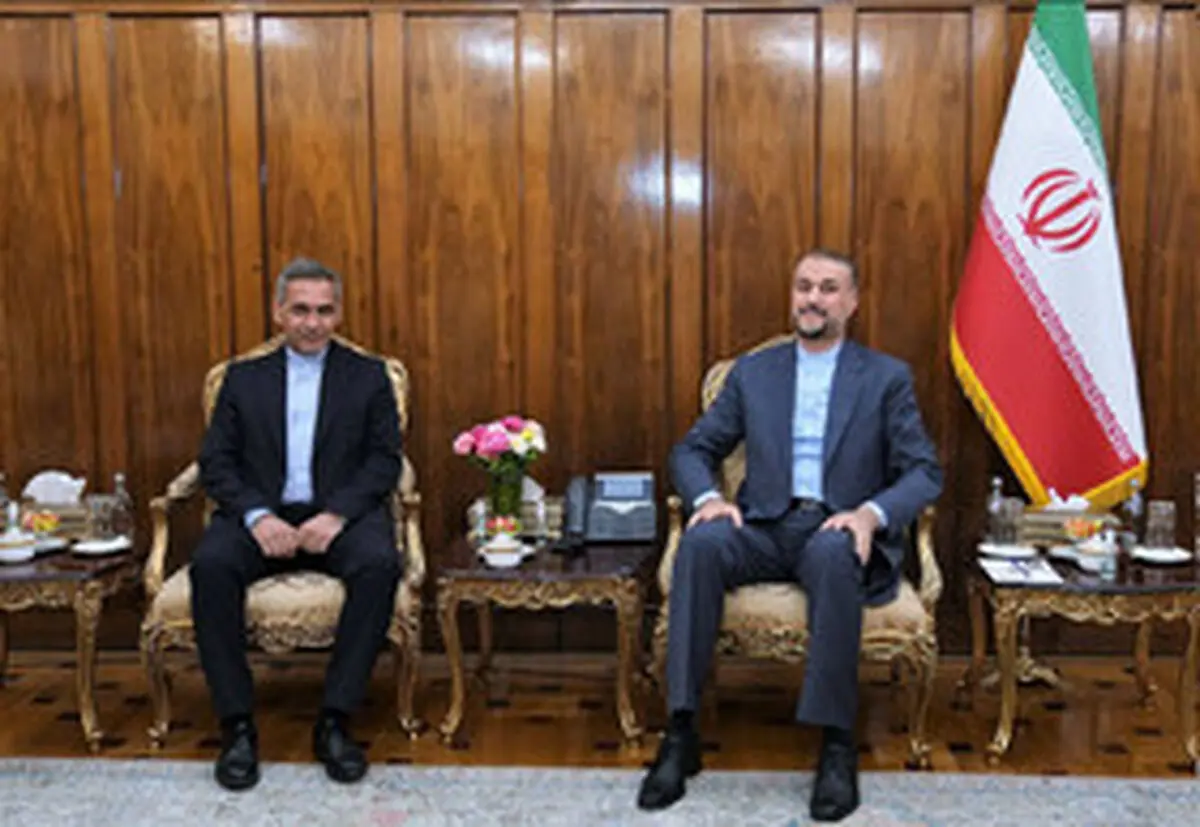 دیدار  امیرعبداللهیان با سفیر جدید ایران در قرقیزستان پیش از عزیمت به ماموریت