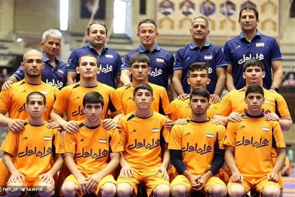 کشتی فرنگی نوجوانان آسیا؛ قهرمانی ایران پس از 4 سال