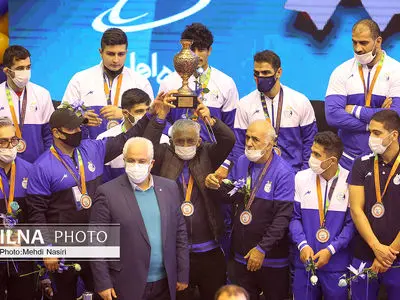 ایران تتوج بلقب بطولة اسیا للمصارعة الحرة