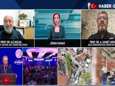 وقوع پس زلزله جدید در استانبول در هنگام پخش صحبت‌های اردوغان از شبکه تلویزیون ترکیه + فیلم