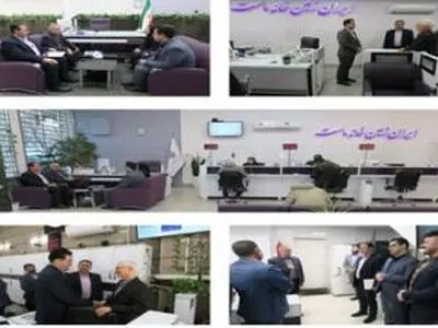 دیدار نوروزی مدیران بانک ایران زمین از شعب پایتخت