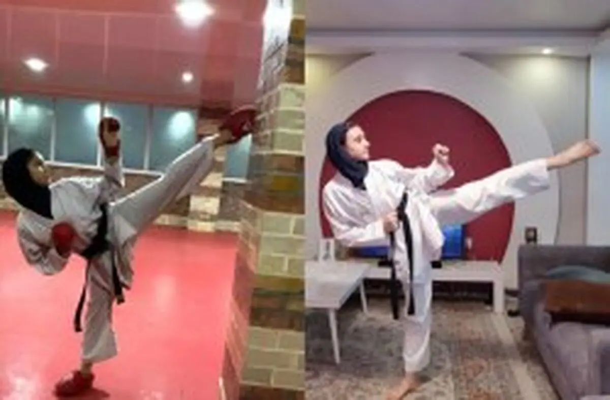 کسب مقام قهرمان طلایی تیم کاراته دختران جزیره کیش در مسابقه مجازی کشور