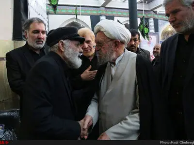 مراسم بزرگداشت مرحوم غضنفر رکن آبادی در مسجداعظم قم