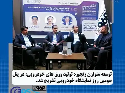 توسعه متوازن زنجیره تولید ورق‌های خودرویی در گروه فولاد مبارکه گامی به سوی خودکفایی صنعتی کشور