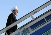 روحانی تهران را به مقصد باکو ترک کرد