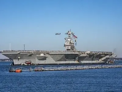 «جرالد فورد» از مأموریت به تعمیرگاه؛ پهلوگیری در بندر کرواسی