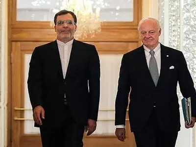 دی میستورا فی طهران لإجراء مشاورات مع المسؤولین الإیرانیین