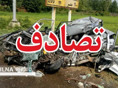 ۱۹ مصدوم بر اثر تصادف اتوبوس حامل کارگران پتروشیمی بندر امام با تریلی در محور آبادان _ بندر امام خمینی+ اسامی مصدومین