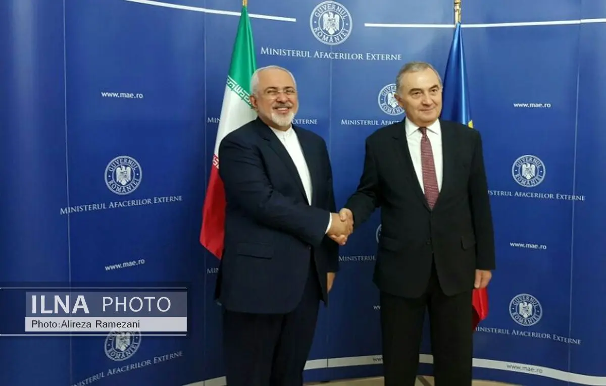 دیدار ظریف با وزیر خارجه رومانی