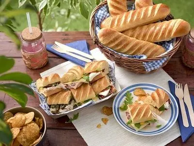 دستور تهیه غذاهایی که می توانید با نان باگت درست کنید 