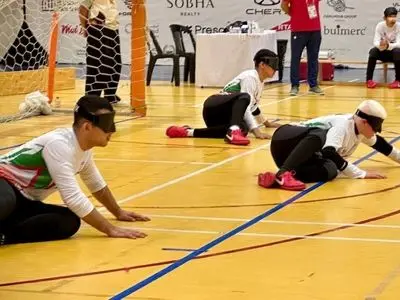 برد مهم گلبال پسران ایران برابر قزاقستان در پاراآسیایی جوانان ۲۰۲۵