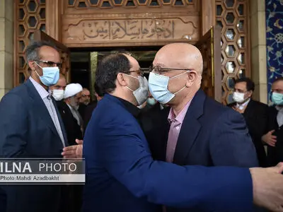 مراسم ترحیم پدر رئیس دانشگاه تهران