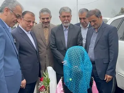 وزیر فرهنگ و ارشاد اسلامی وارد گلستان شد