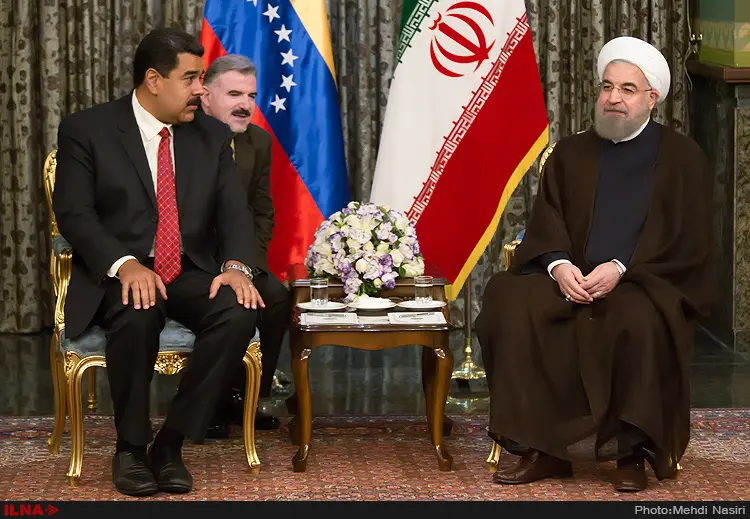 رییس‌جمهور ونزوئلا وارد تهران شد/ استقبال رسمی روحانی از مادورو +تصاویر