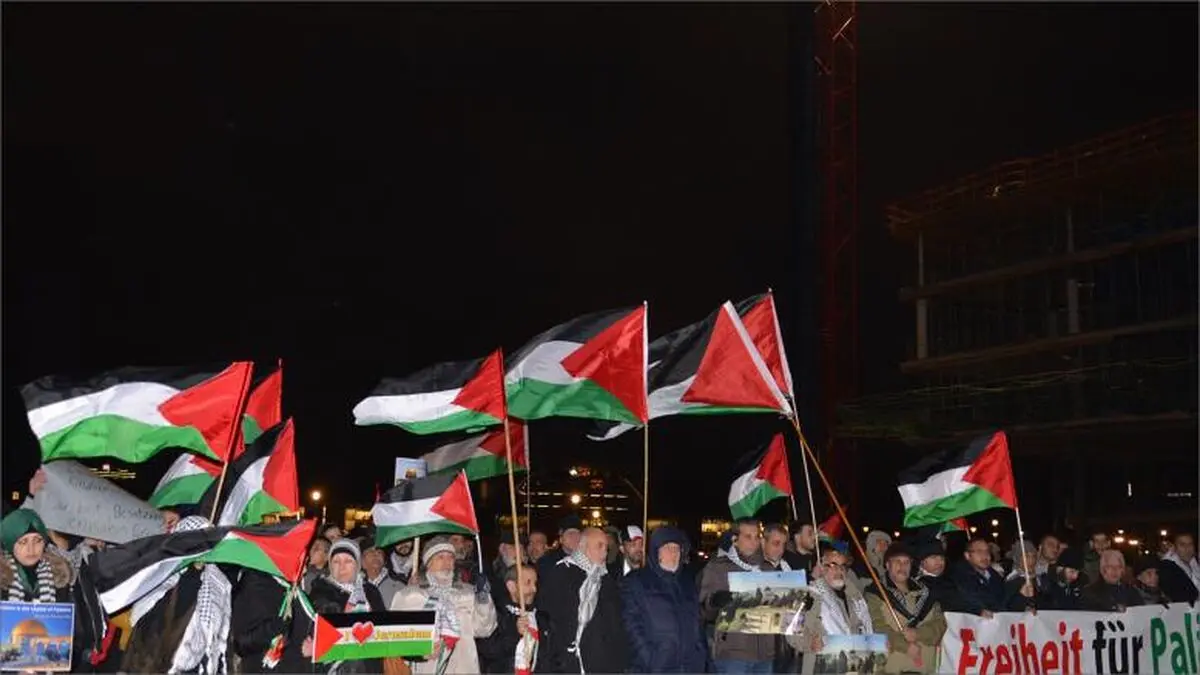برگزاری تجمع اعتراضی در برلین علیه طرح الحاق کرانه باختری