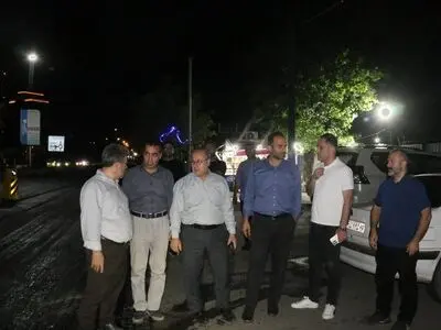 شهردار رشت از خیابان‌های درحال اجرای آسفالت بازدید کرد