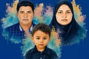 اولین تصویر از دو کودک بازمانده حمله به قشم