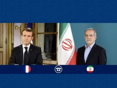 گفت‌وگوی تلفنی پزشکیان و ماکرون