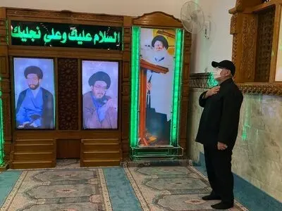 سفر سردار «اسماعیل قاآنی» به نجف عراق