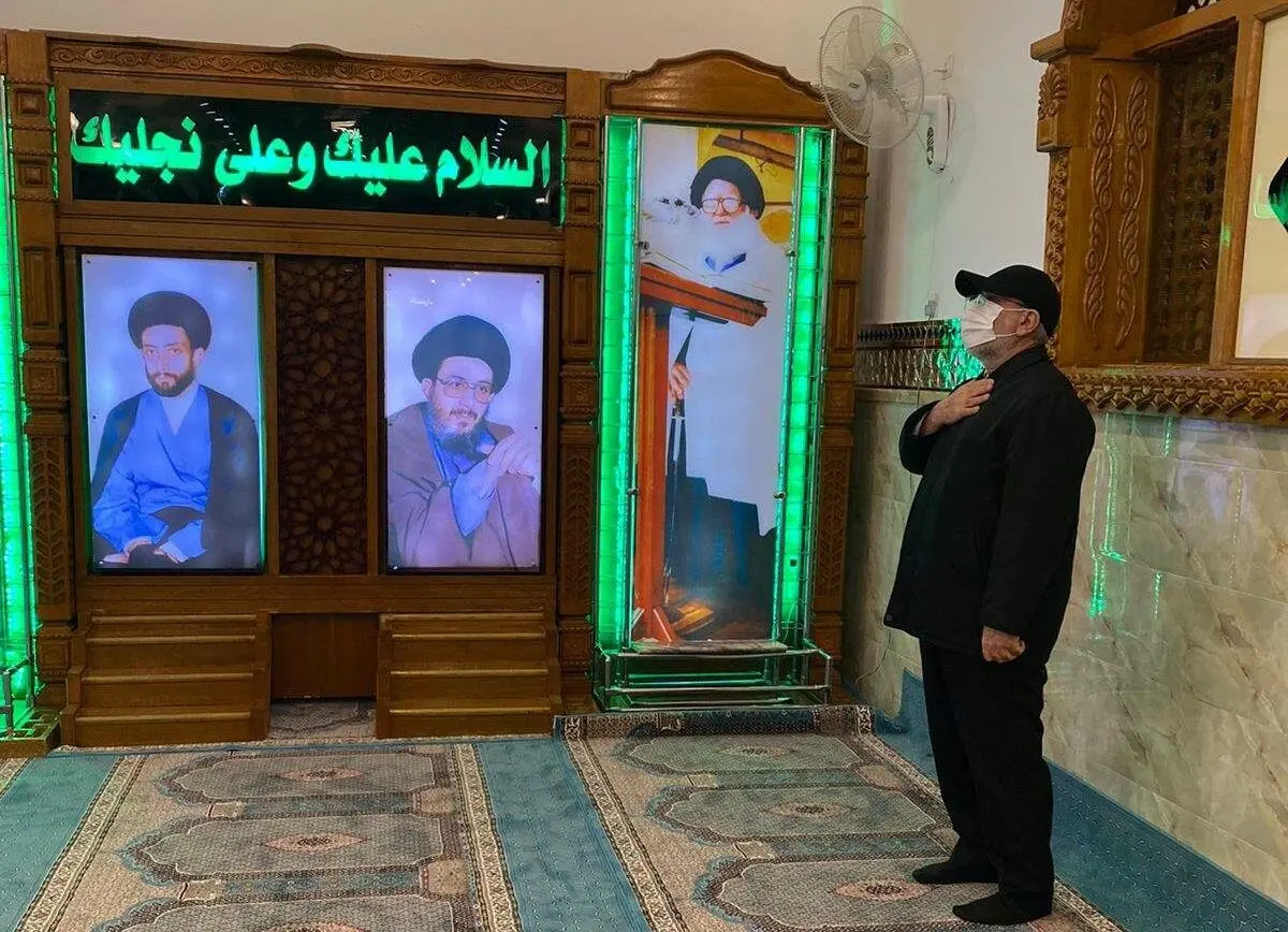 سفر سردار «اسماعیل قاآنی» به نجف عراق