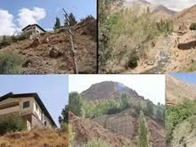 تصاویر باورنکردنی از ویلاسازی فرد مشهور در دل کوه‌های شمال تهران/فیلم
