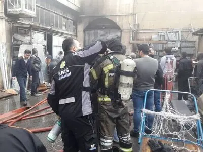 حریق در انبار  ضایعات ده‌ها مصدوم بر جای گذاشت 