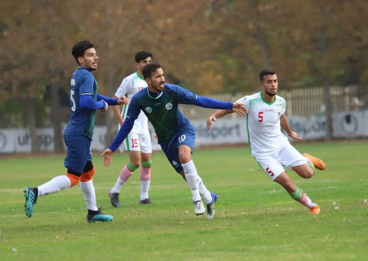 تساوی سایپا و تیم جوانان ایران در روز ریکاوری