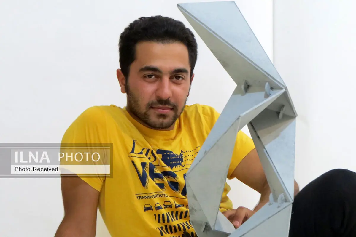 سختی‌ها و زیبایی‌های کار با آهن و فولاد/ خلق مثلت‌هایی که در فضا تداوم پیدا می‌کنند