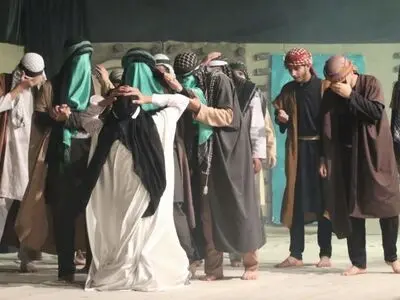 نمایش مذهبی پدرخاک در کمالشهر کرج به روی صحنه می رود 