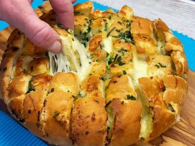 طرز تهیه نان شکم پر