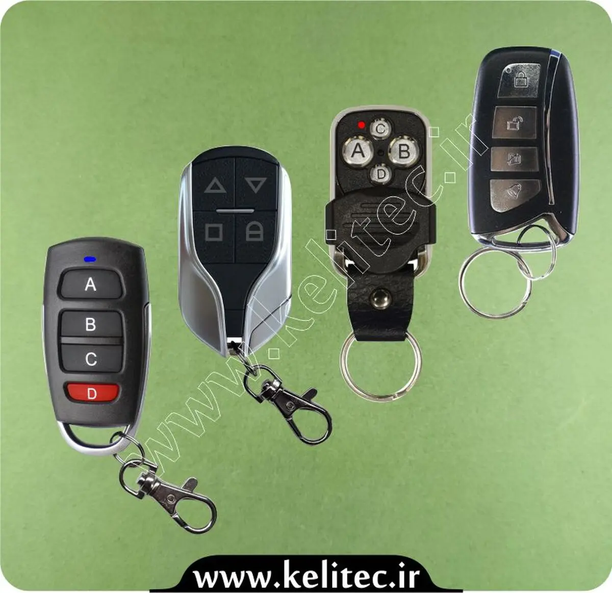 بررسی انواع ریموت درب پارکینگ