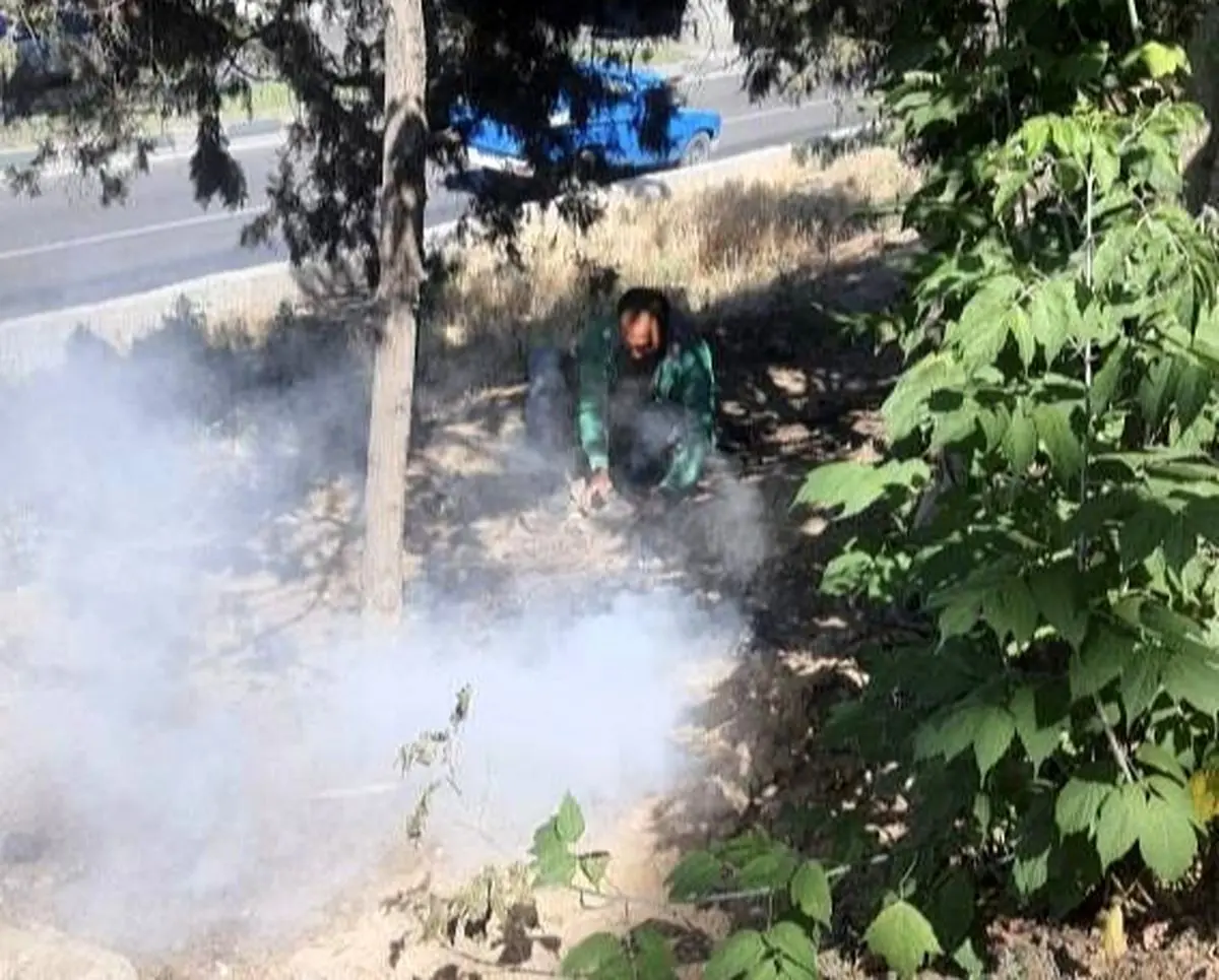 برخورد با عامل زبالهسوزی در ارومیه