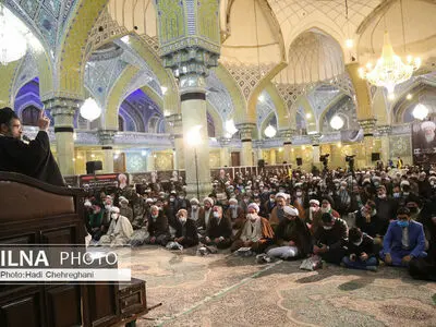 مراسم هفتمین روز درگذشت آیت الله صافی گلپایگانی در قم