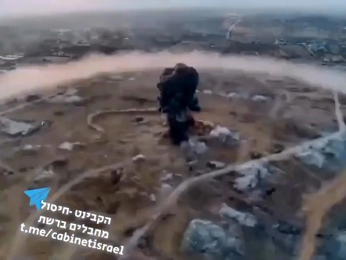 تصاویری از انفجار خانه‌های فلسطینیان در مناطق شرقی شهر غزه توسط ارتش اشغالگر رژیم صهیونیستی