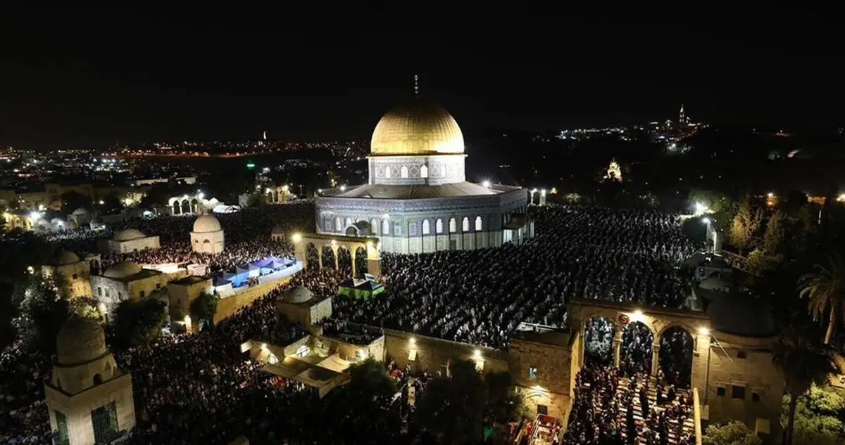 درخواست حماس از فلسطینیان برای ادامه اعتکاف در مسجد الاقصی 