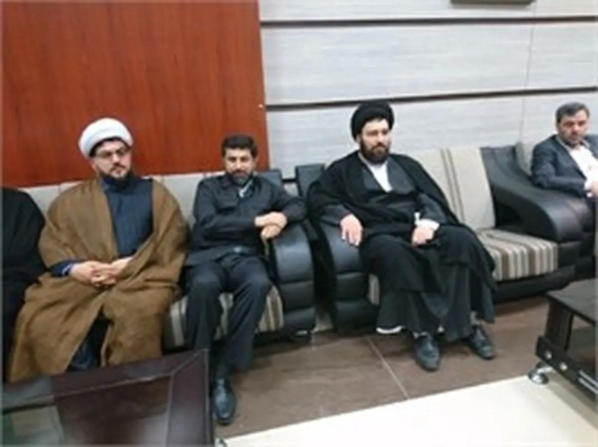 حجت الاسلام سید علی خمینی وارد خوزستان شد