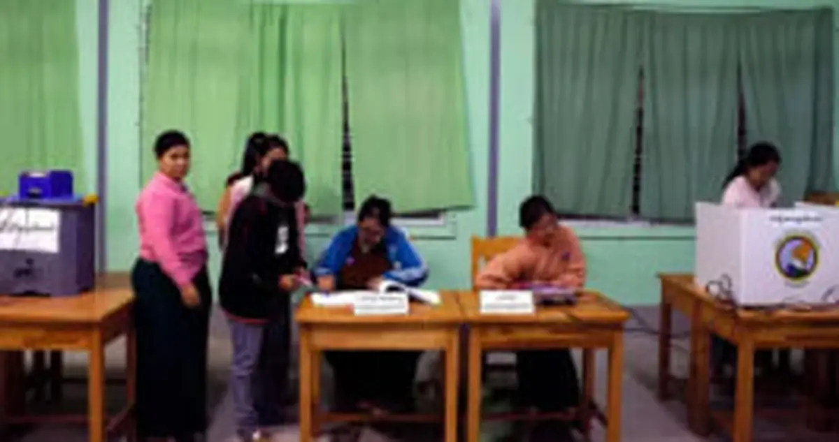 آغاز مرحله اول انتخابات سراسری میانمار ‌