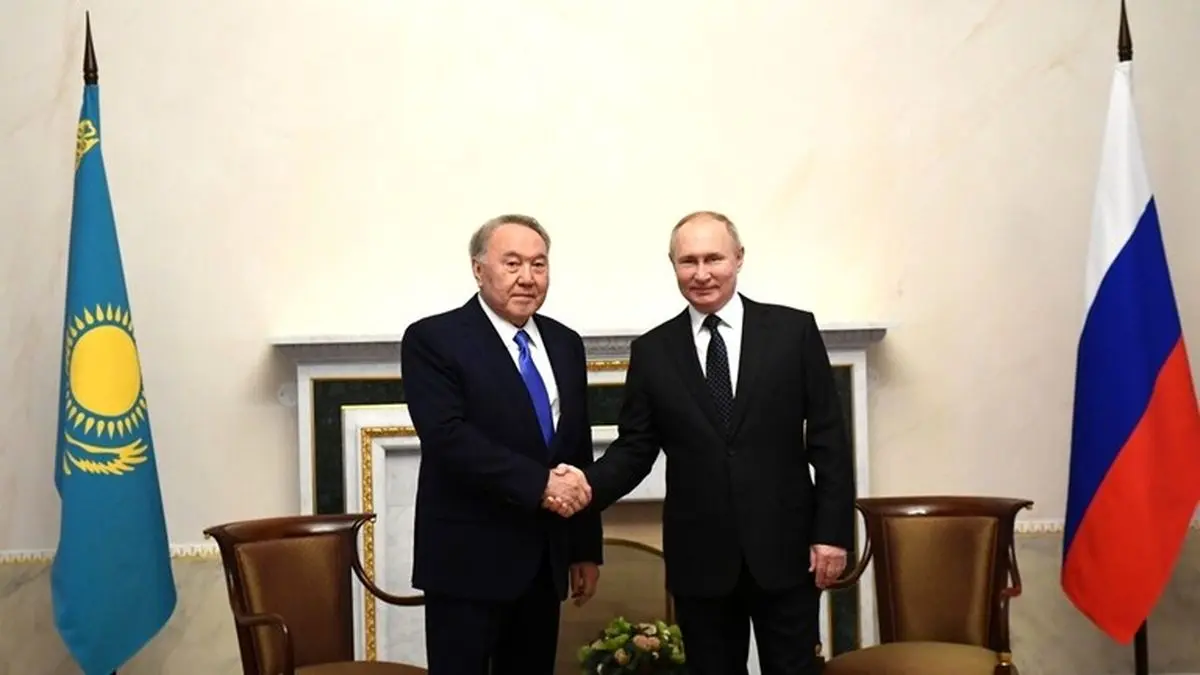 دیدار پوتین و نظربایف در مسکو