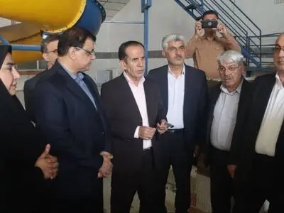 بهسازی استخر کارگران کازرون کلید خورد