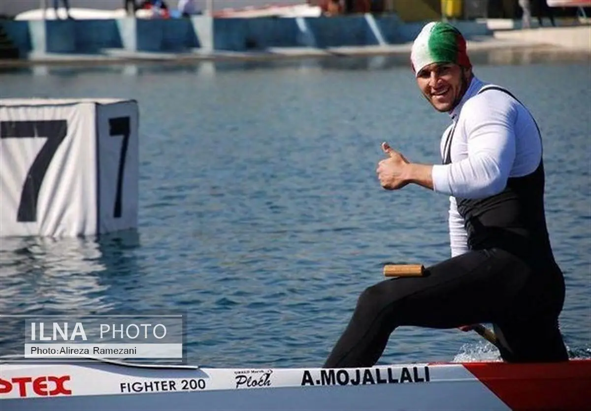 عادل مجللی در فینال B اول شد