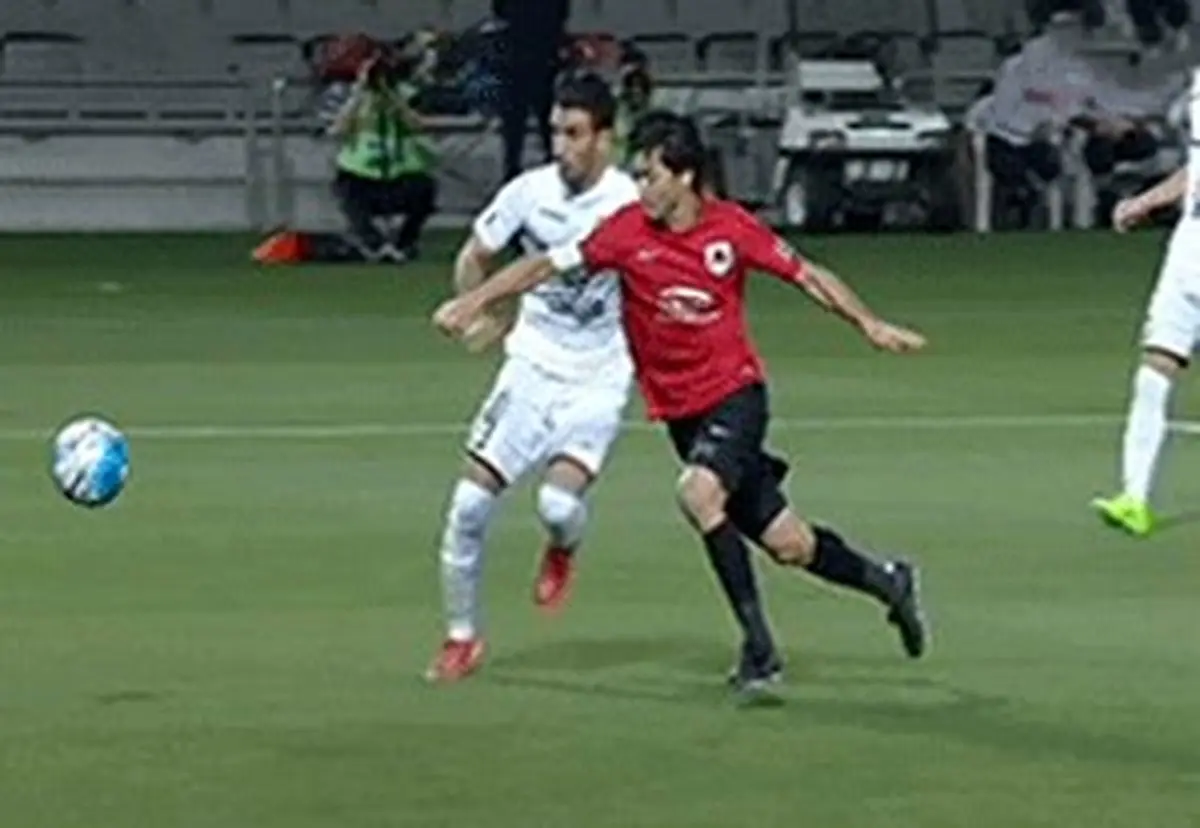صحنهی مشکوک بازی الریان-پرسپولیس + عکس