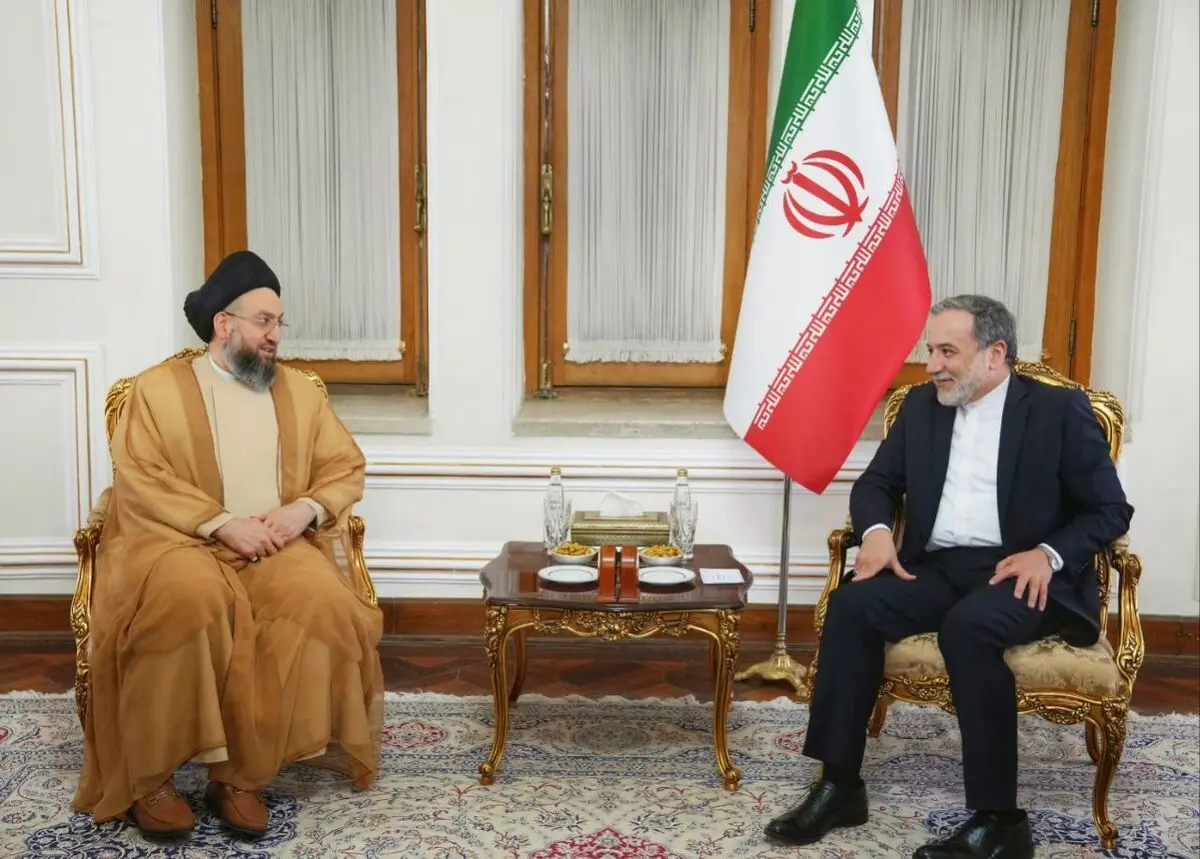 دیدار رهبر جریان حکمت ملی عراق با وزیر امور خارجه
