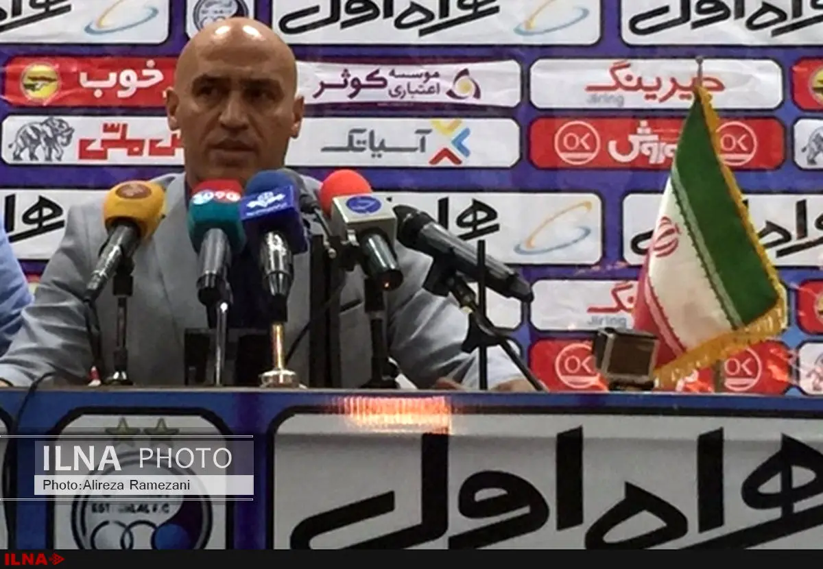 منصوریان: کاوه رضایی اگر دقت می‌کرد گل می‌زدیم/ اصلا از نتیجه راضی نیستم!